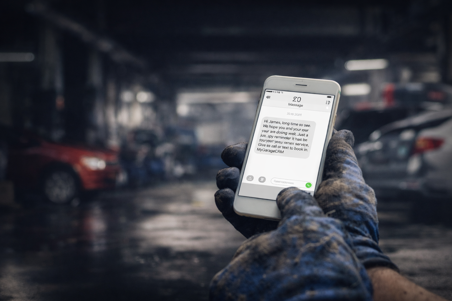 Mechanic recovered lapsed customers with SMS